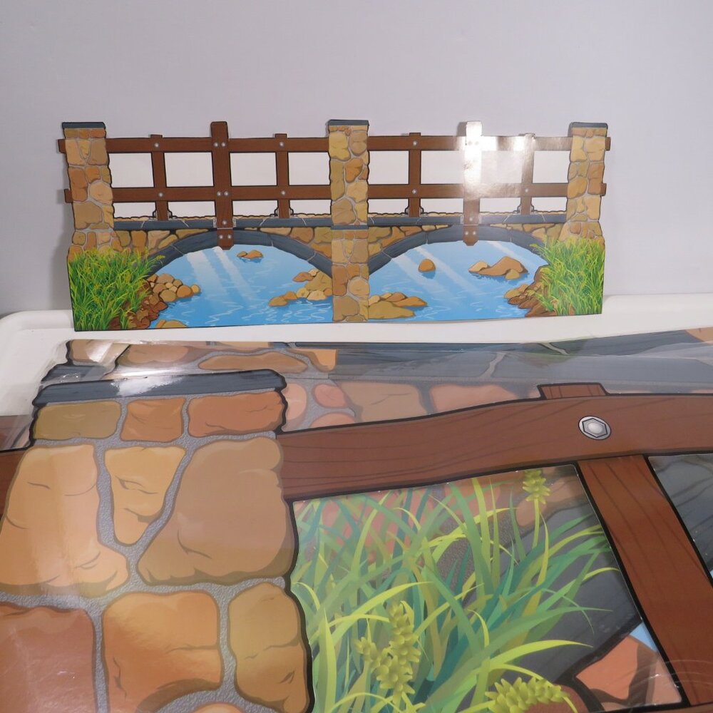 Very Large Bridge Bulletin Board set LAMINATED